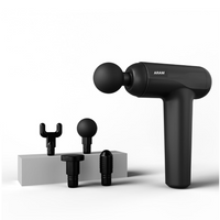 Aram Neo Gun massager Silicone Head, 4000mAh Battery, Pain Relief, Deep Tissue Full Body Gun Massager