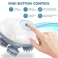 Aram Head Massager For Scalp | Rechargeable Electric Scalp Massager For Hair Growth |